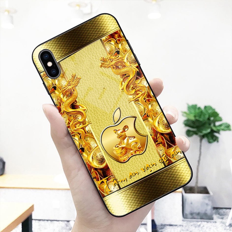 ốp lưng kính cường lực ipxs max-ipx/ipxs/ipxr in hình 12 con giáp siêu đẹp