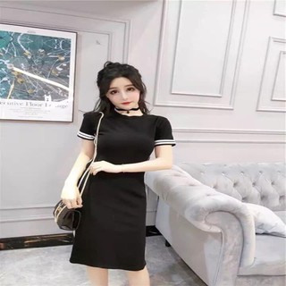 ĐẦM Suông Ôm Body PHỐI VIỀN THUN GÂN SANG TRỌNG DÙNG DỰ TIỆC, LÀM NƠI CÔNG SỞ,... chuẩn VNXK