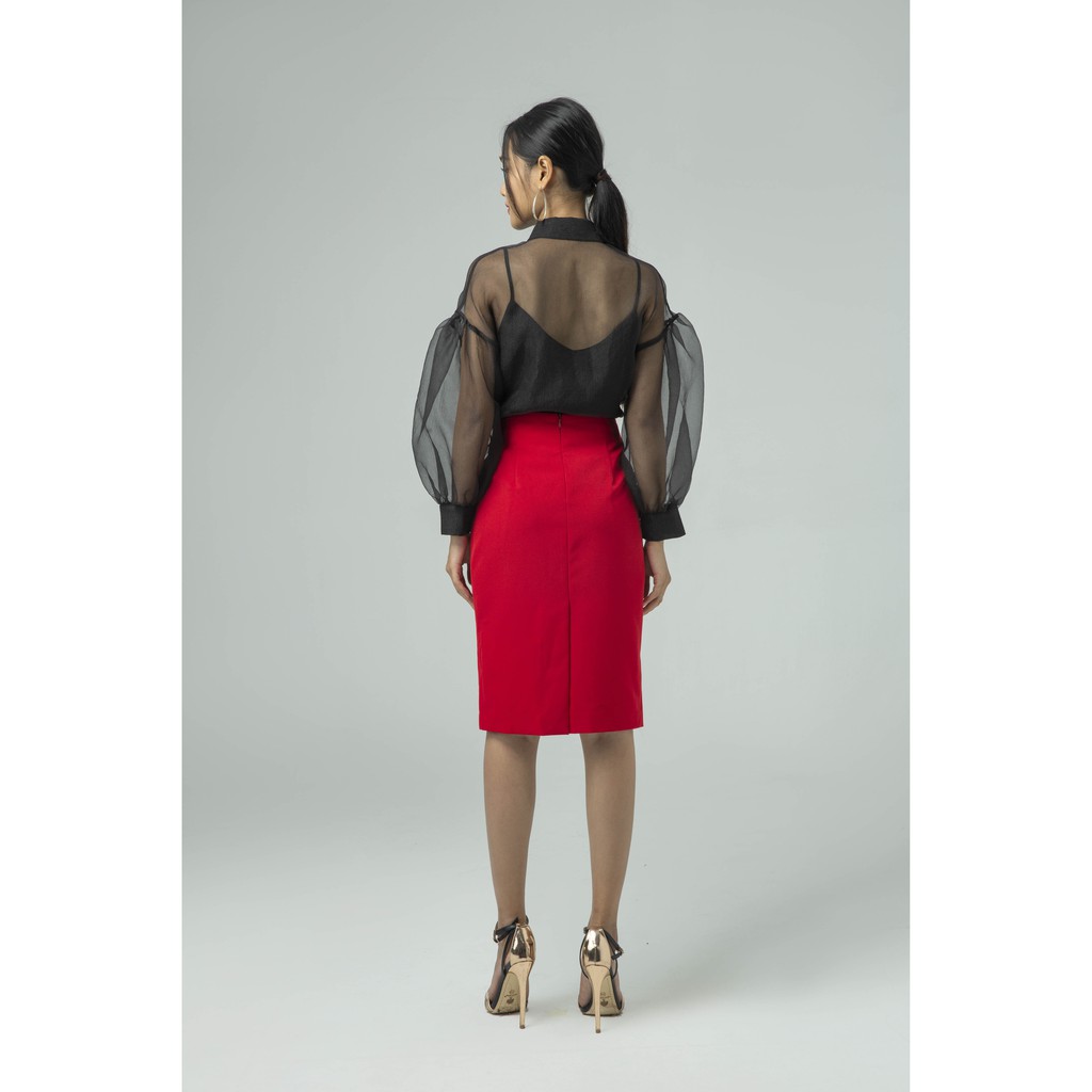 Áo sơ mi nữ (KÈM ÁO 2 DÂY) IVY moda MS 17B8062