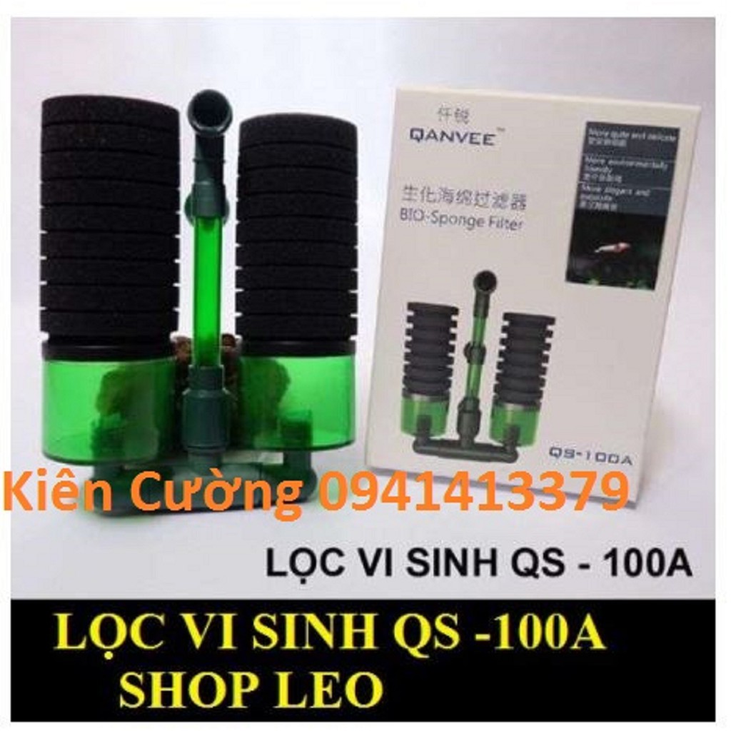 MÁY LỌC QS 100A- LỌC VI SINH QS100A - LỌC CHO BỂ CÁ CẢNH