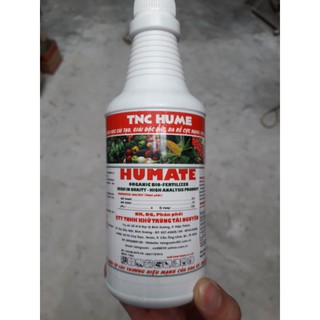 Phân bón humic TNC HUME  chai 500ml và 1 lít nguyện liệu nhập Mỹ siêu tiết kiệm