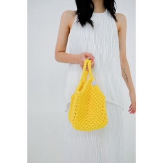 Citron - túi đan móc thủ công - buckle bag