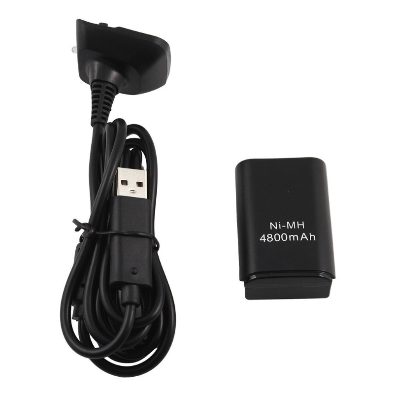 Dụng cụ sạc pin 4800mAh cho tay cầm chơi game Xbox360