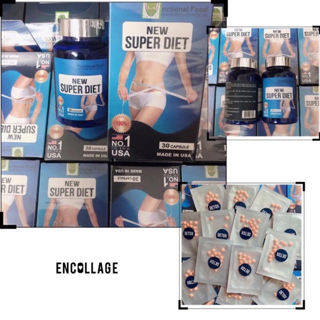 Viên uống Giảm cân super diet ngày và đêm cơ địa khó giảm ,nhờn thuốc giảm cấp tốc, giảm eo, giảm mỡ bụng