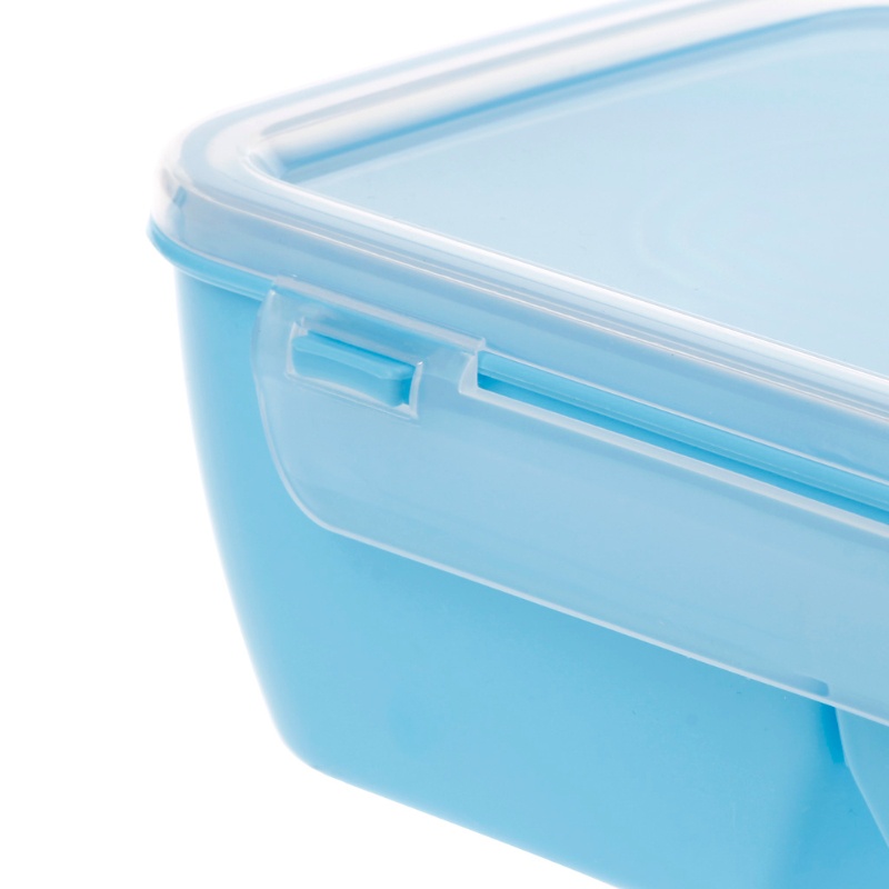 Hộp cơm Hình Vuông Kèm Muỗng Có Thể Dùng Trong Lò Vi Sóng