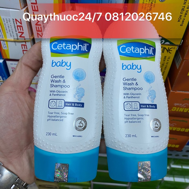 SỮA TẮM GỘI TOÀN THÂN CETAPHIL BABY (230ml)