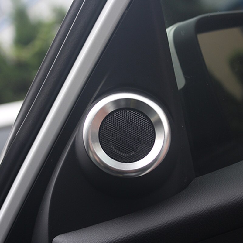 Miếng Dán Trang Trí Loa Bằng Hợp Kim Nhôm Cho Xe Hơi Honda Civic 2016-2019