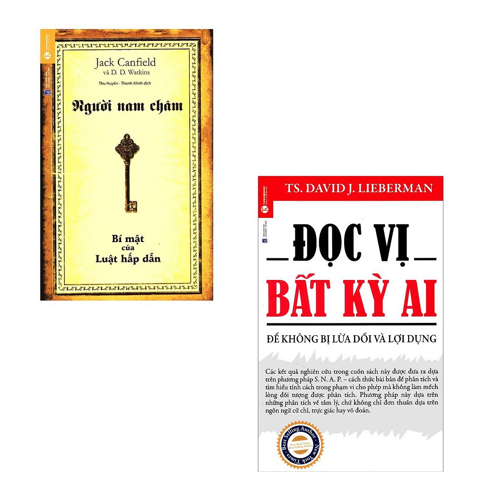 Sách - Combo Đọc Vị Bất Kỳ Ai + Người Nam Châm [Thái Hà Books]