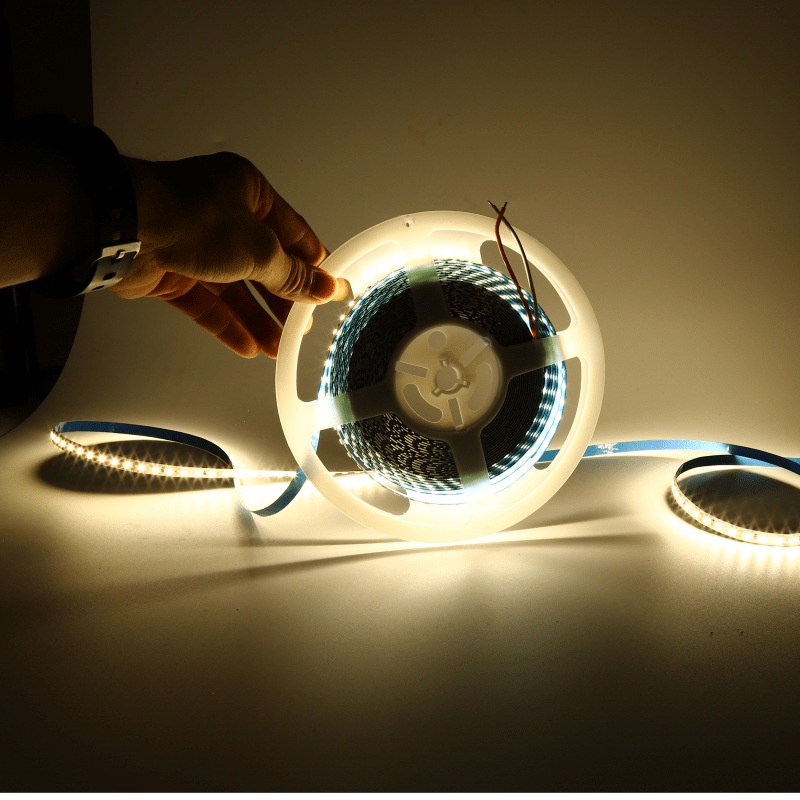 Dây đèn LED SMD3528 12V 5mm 120 bóng chống thấm nước không phai màu xanh dương/đỏ/xanh lá/xanh dương/trắng ấm áp