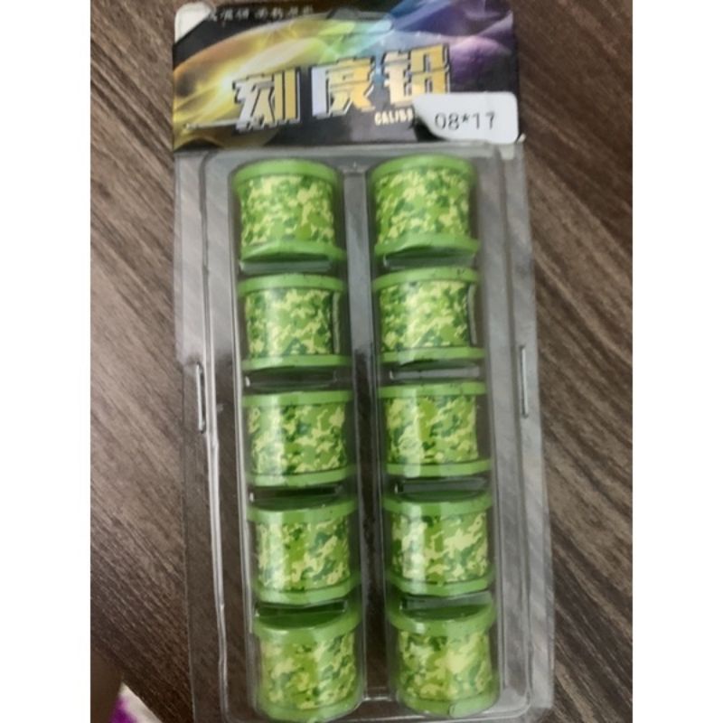 Cuộn chì ranri tàng hình tự vệ 8*11 - dài 20cm