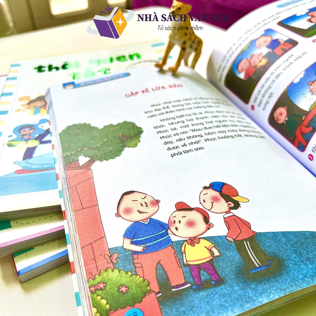 Sách - Combo 4 Quyển - Kỹ Năng Sống Dành Cho Trẻ