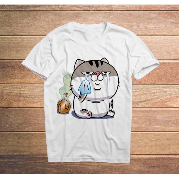 áo thun nữ hình con mèo ami fat M.6 -- [Giá niêm yết là giá của 1 áo]