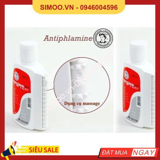 GÍA SỈ 1 THÙNG (50 LỌ) DẦU NÓNG HÀN QUỐC ANTIPHLAMINE