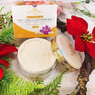 Kem Dưỡng Trắng Da Body Saffron Princie Diamond 200g tinh chất nhụy hoa nghệ tây - Nhập khẩu UAE