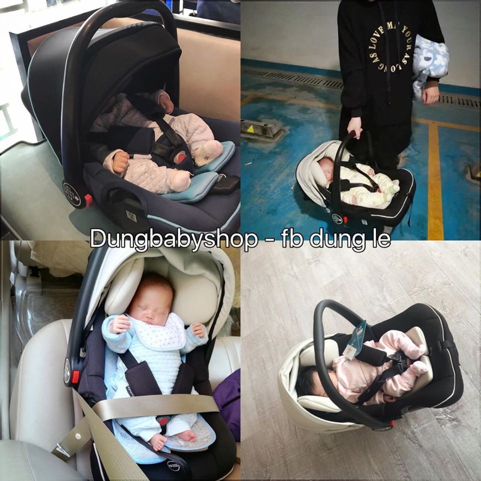 Ghế ô tô Ekobebe kiêm nôi xách tay