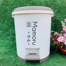 Thùng rác đạp chân dáng tròn Inochi Hiro 6L, 12L