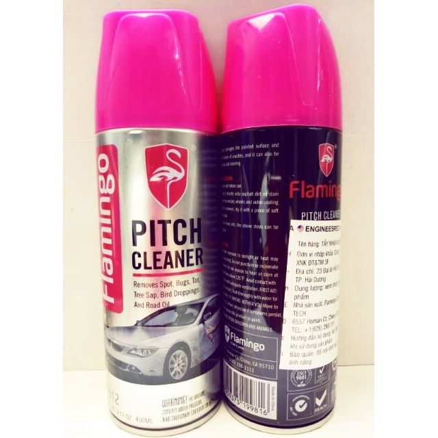 Tẩy nhựa đường Pitch Cleaner Flamingo