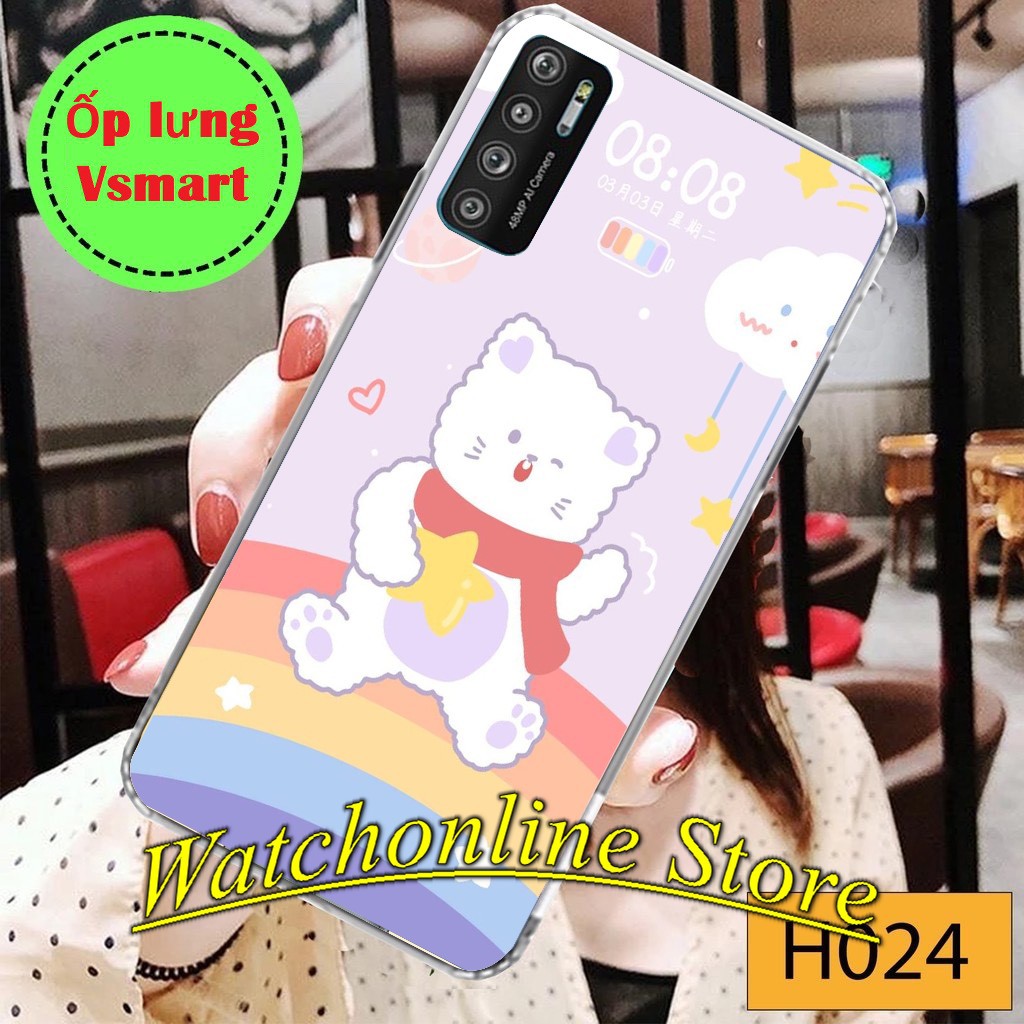 Ốp lưng silicon in hình Vsmart Live 4 Joy4 Active 3 Joy 3 Joy 2+ Joy 1+ Live Active 1 Active 1+ Thỏ P1