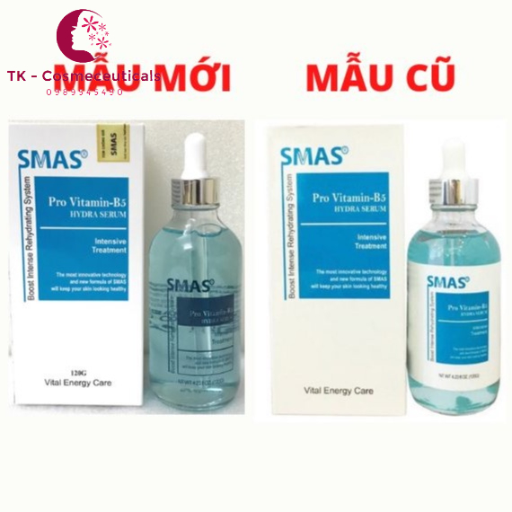 Serum Cấp Ẩm, Phục Hồi Da - SMAS / S MAS Pro Vitamin B5 Hydra Serum - 120ml