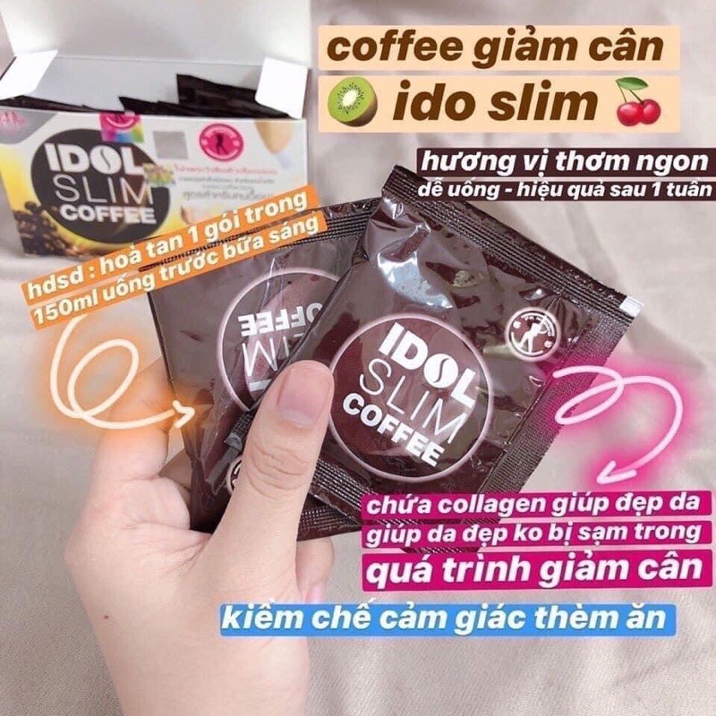 Cà phê giảm cân Thái Lan Idol Slim Coffee chính hãng