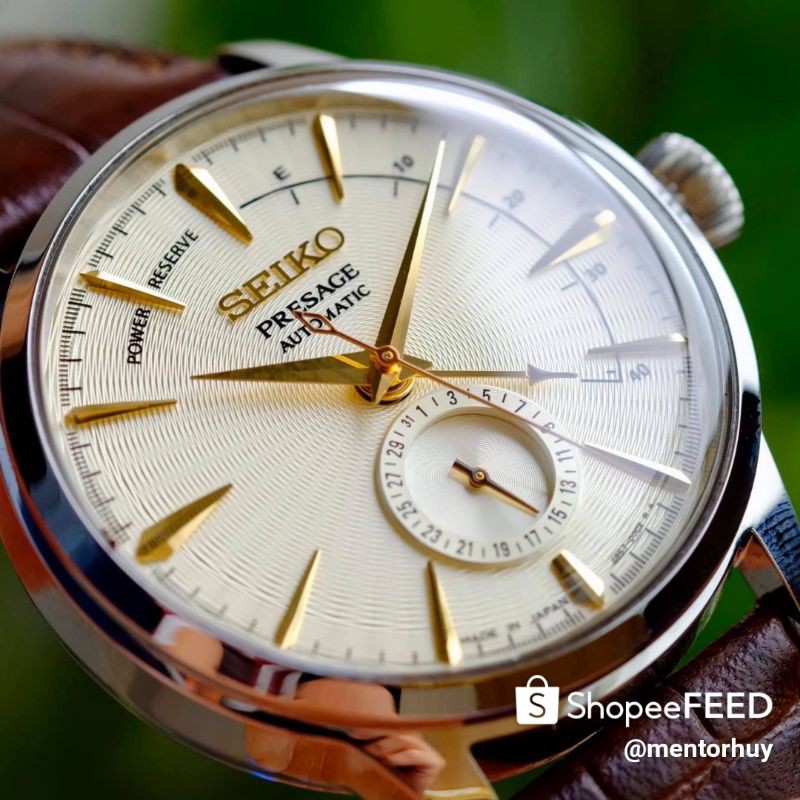 Đồng hồ nam seiko presaqe cocktail time sunburst SSA387J1 máy japan