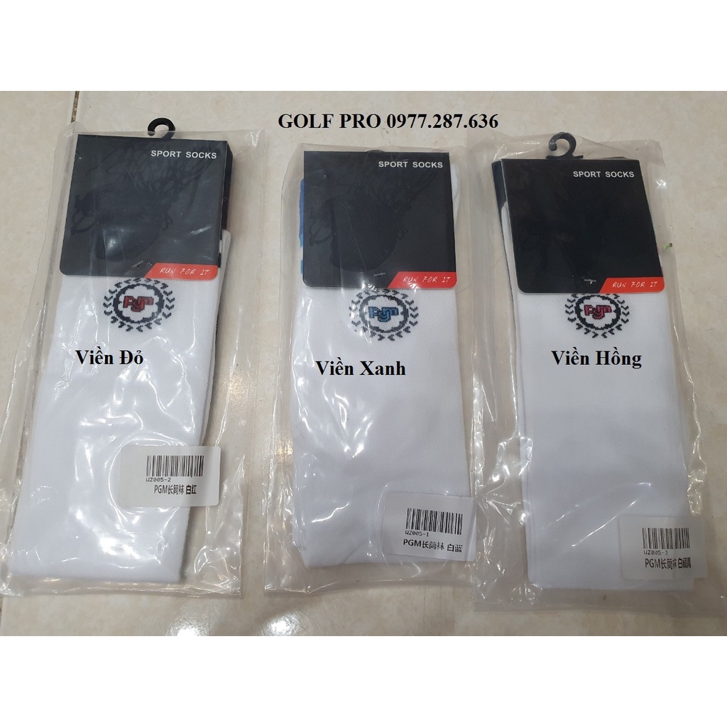 Tất golf nữ PGM cao cổ thể thao thoáng khí đi đươc cả 4 mùa shop GOLF PRO TG001