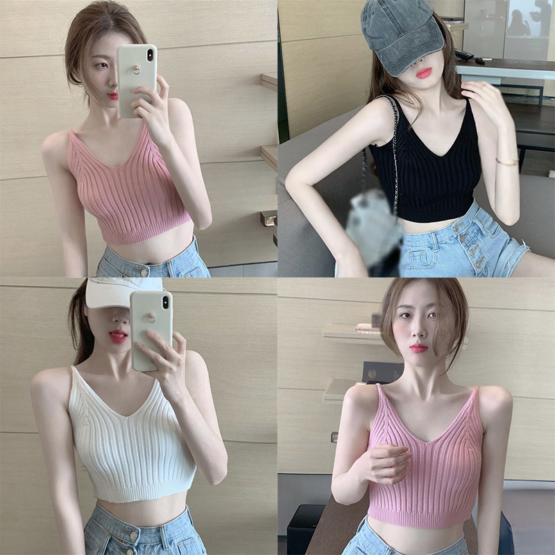 Áo Tank Top Sát Nách Form Ôm Phong Cách Quyến Rũ