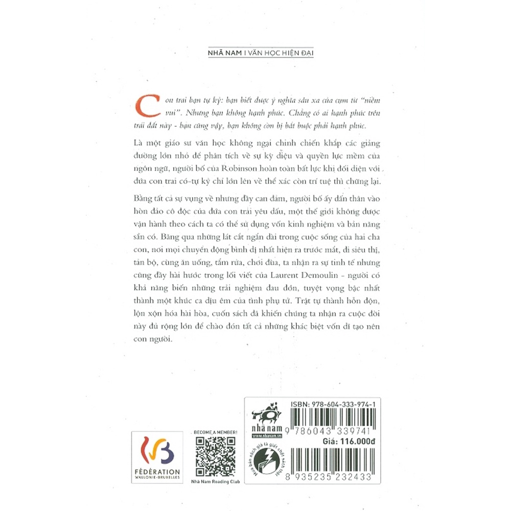 Sách - Robinson Có-Tự Kỷ Của Tôi