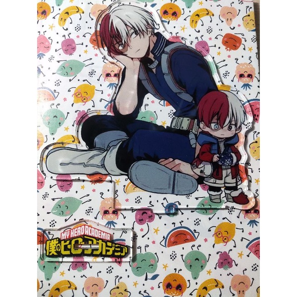 Mô hình standee nhân vật Todoroki Shoto My hero MHA anime nhật bản decor trang trí bàn học phòng ngủ xinh xỉu