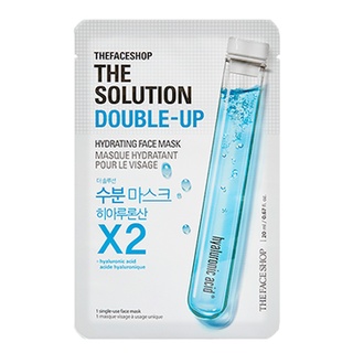 [The face shop] the Solution Double Up Mask. / the face shop ❈ ❈ (Hạn sử dụng 2027)