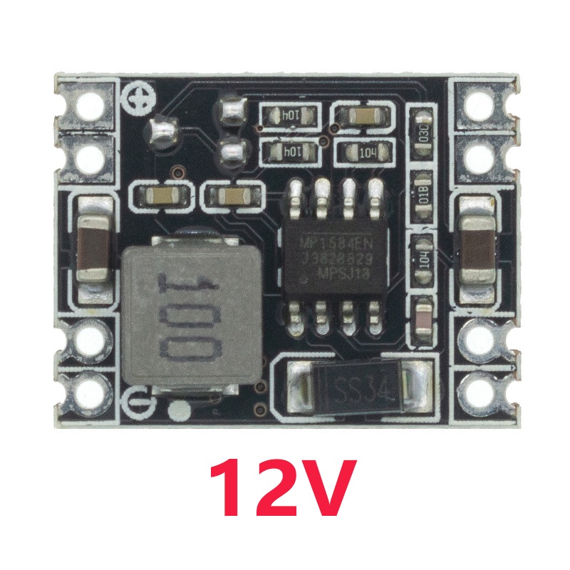 Mô Đun Hạ Áp DC-DC 3A MP1584EN 5V-12V 24V Sang 5V 3.3V 9V 12V Cho Arduino Thay Thế LM25