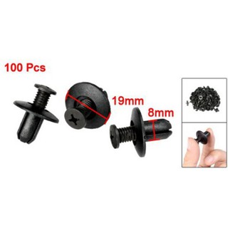 100 Chốt nhựa 8mm sử dụng cho oto