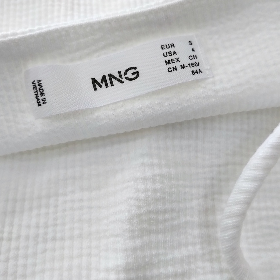 Đầm hai dây thun trắng hai lớp có gân Body 2021 MNG 17090183 - MS363 | BigBuy360 - bigbuy360.vn