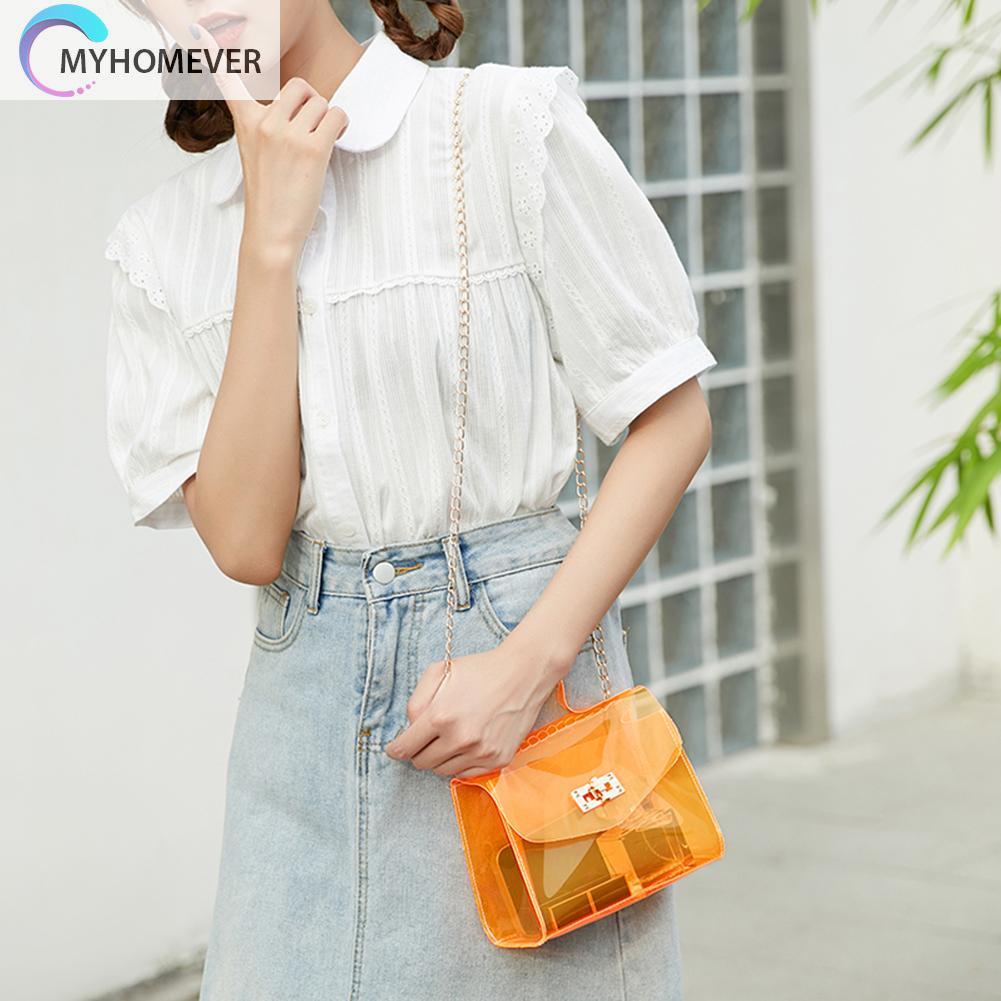 Túi xách trong suốt thời trang mùa hè cho nữ