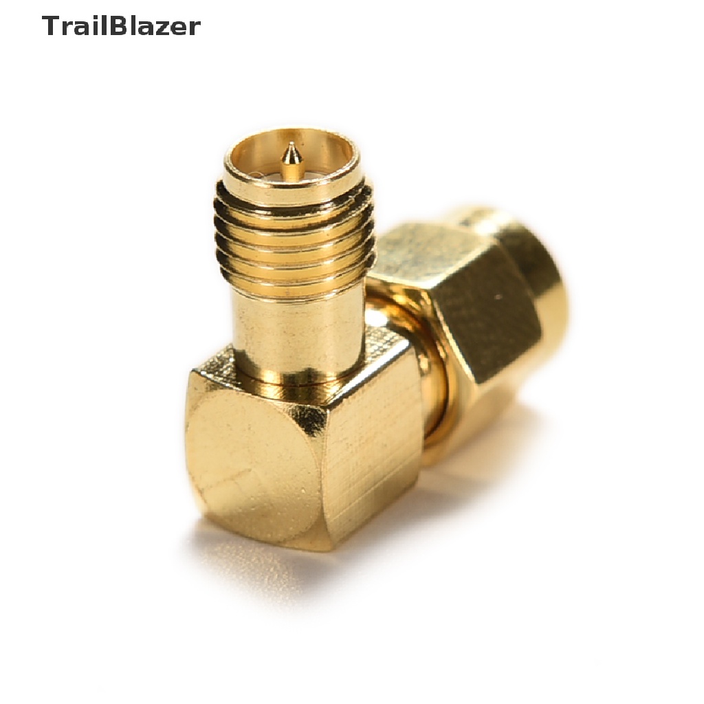 Tbvn 1x Bộ Chuyển Đổi 90° Đầu Nối RP.SMA Đực Sang Rp-Sma Cái