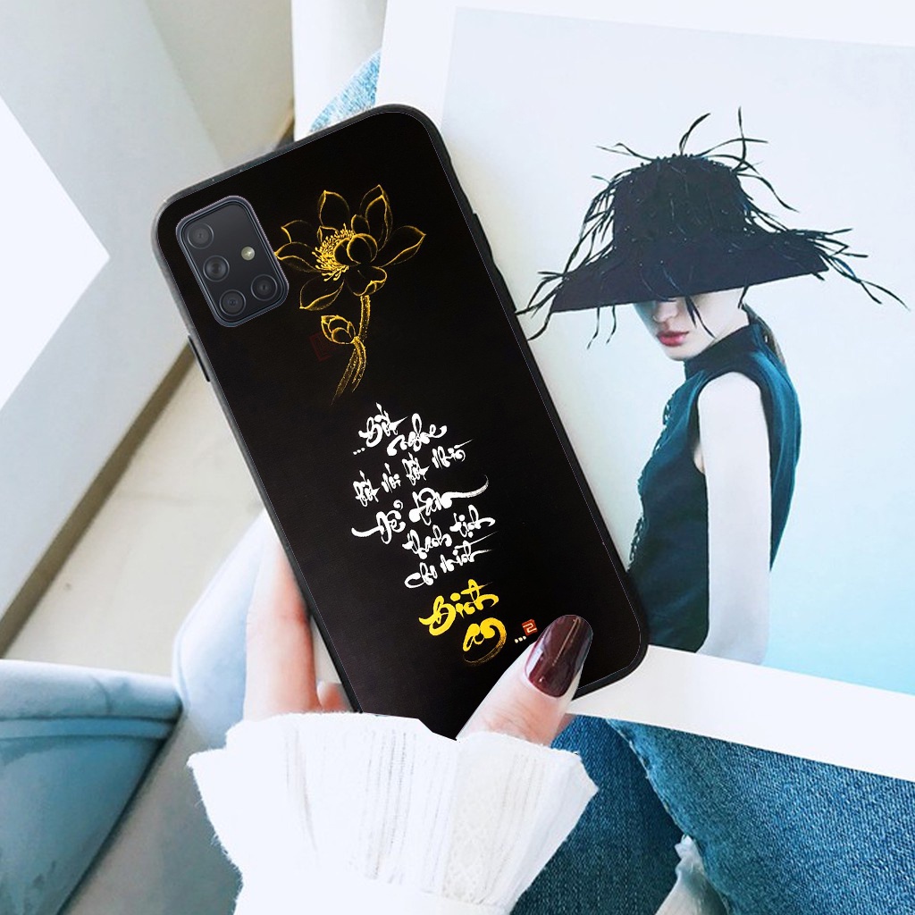 Ốp iPhone Mặt Kính Nano Dẻo - Chữ Nhẫn Thư Pháp Nghệ Thuật