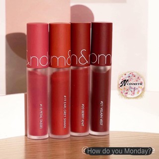 Son Kem Lì, Lên Màu Siêu Chuẩn, Mềm Mại Như Nhung Romand Zero Velvet Tint( Màu 18,19,20,21)