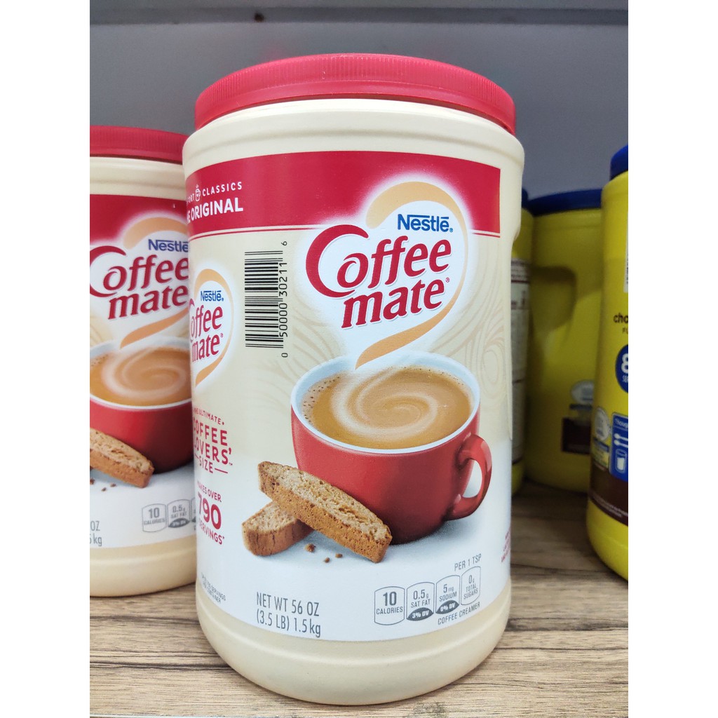 [DATE: 12/2022] BỘT KEM PHA CÀ PHÊ NESTLE COFFEE MATE ORIGINAL 1.5KG NHẬP MỸ