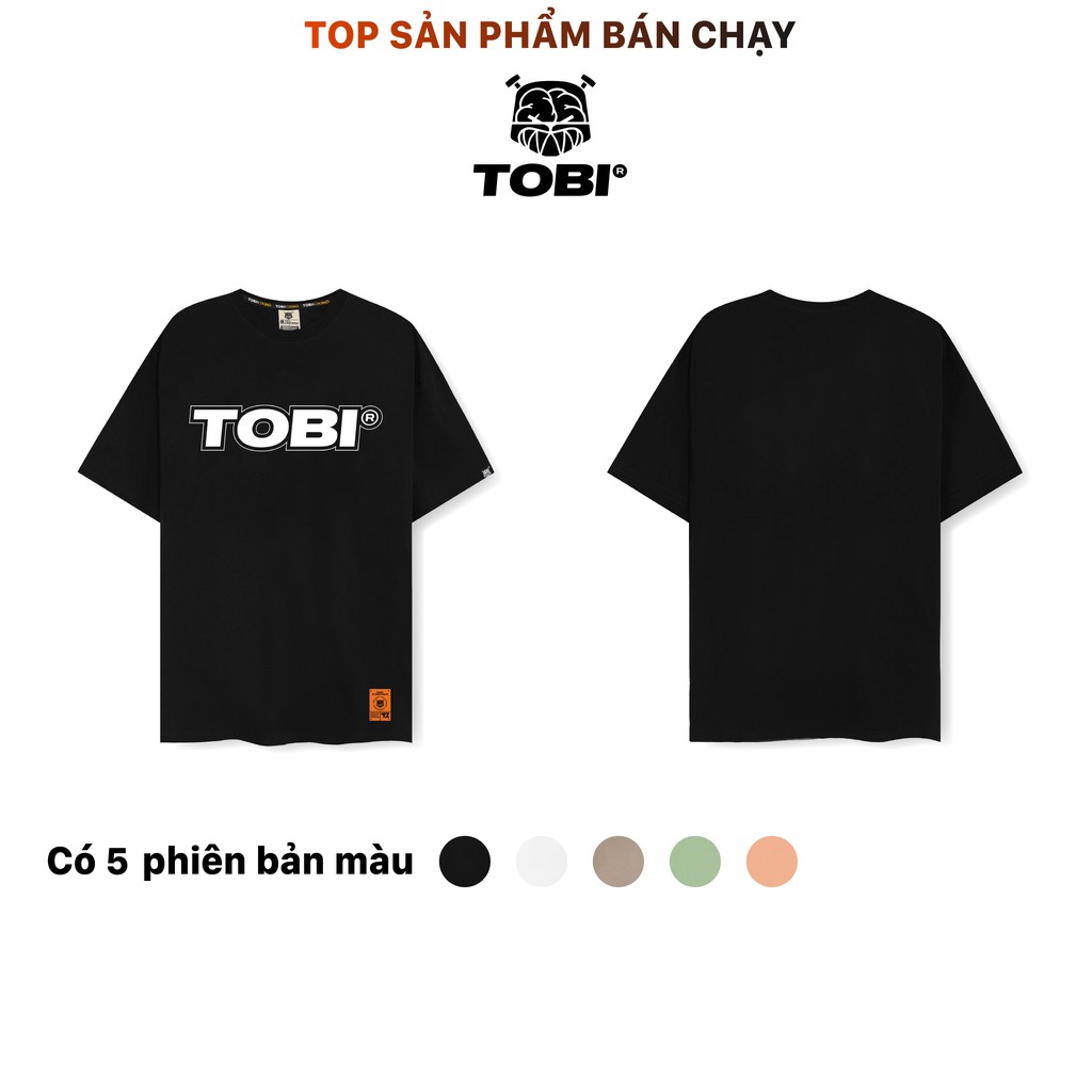 [Mã WAM1212 giảm 20% tối đa 100k đơn từ 250k] Áo thun tay lỡ Basic Tee UNISEX chính hãng local brand TOBI - 100% Cotton