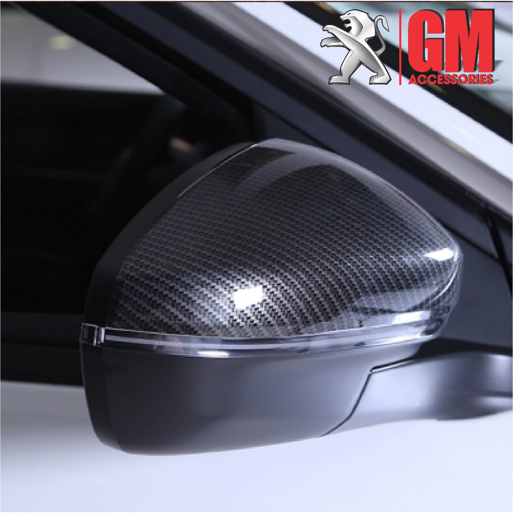 Ốp Carbon Gương Chiếu Hậu Peugeot 5008 và Peugeot 3008
