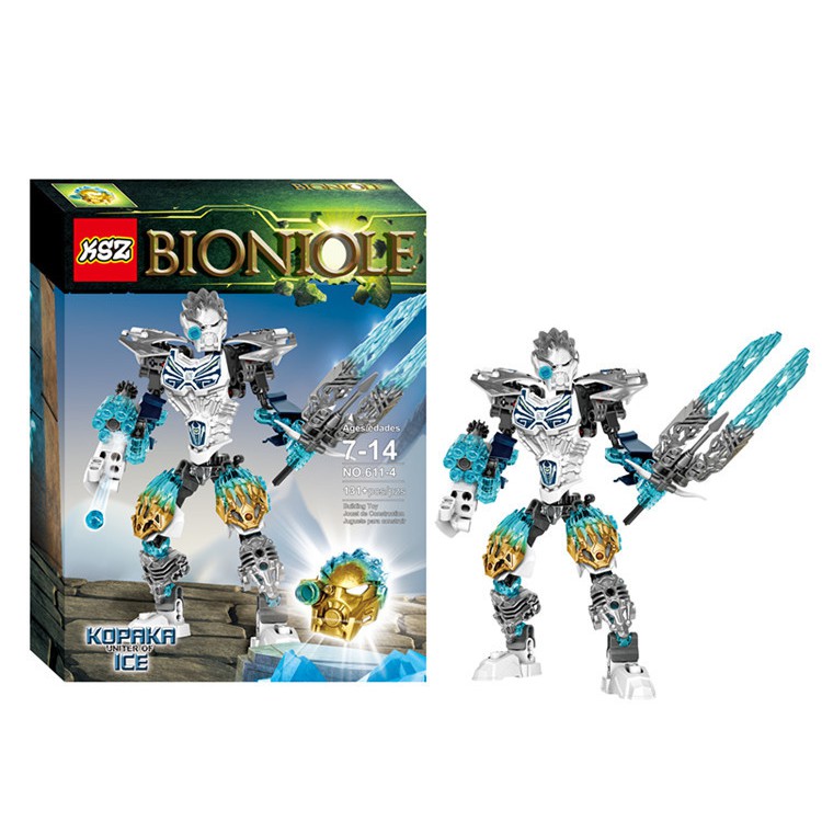 Mô hình lắp ráp Bionicle KSZ Kopaka Uniter of Ice 611-4