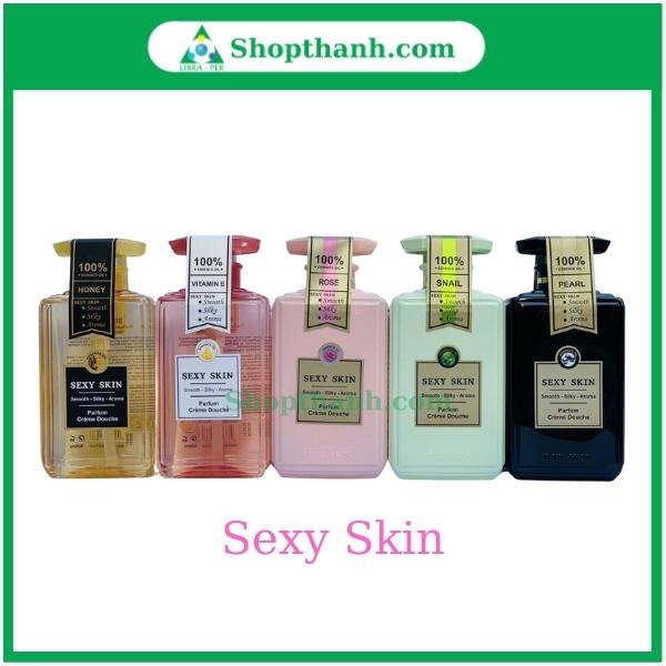 Sữa Tắm Nước Hoa SEXY SKIN Hương Thơm Quyết Rũ 600ml