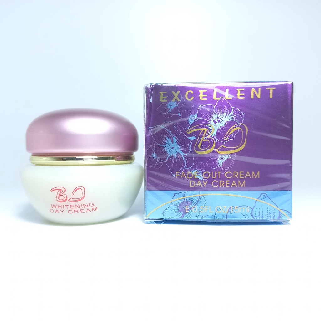 Kem dưỡng trắng ngừa mụn nám tàn nhang BJ Exellent Pade Out Day / Night Cream 15ml