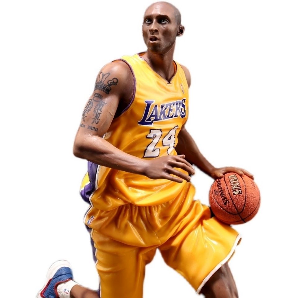 Mô Hình Cầu Thủ Bóng Rổ Mamba Kobe Bryant James Lakers Màu Đen Làm Quà Tặng Trang Trí Cho Bé Trai