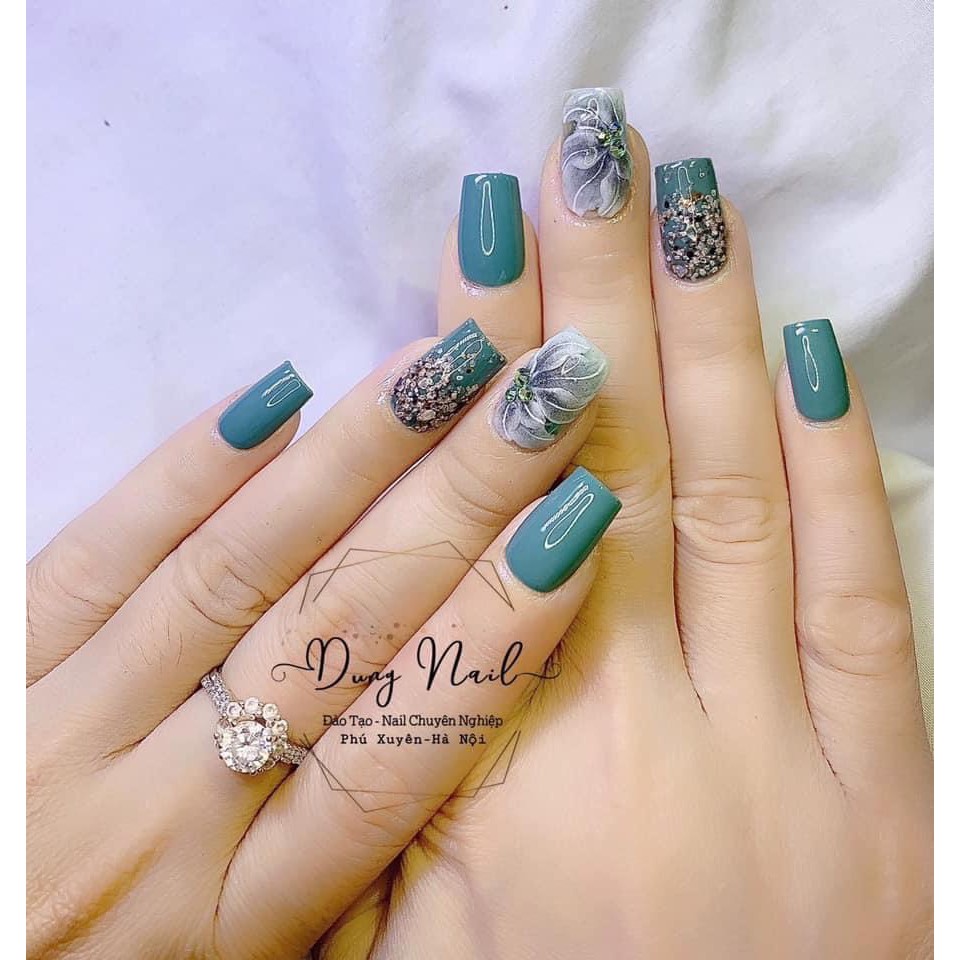 Gel nhũ đá (set 6 hũ) siêu sáng trang trí móng, làm nails