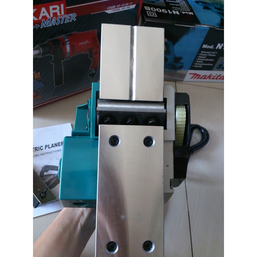 Máy bào gỗ makita 1900, công suất 600w, lưỡi 82mm - Bào gỗ cầm tay, máy bào gỗ mini - Bảo hành 6 tháng