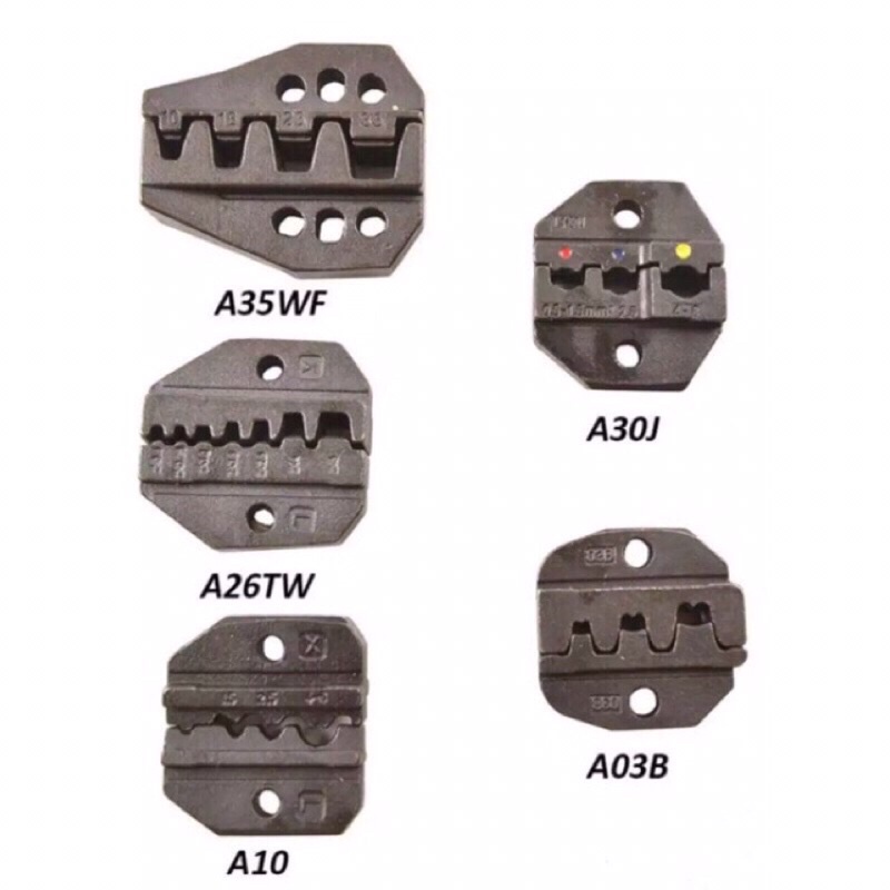 Bộ kìm 5 hàm bấm cos đa năng, thép siêu bền
