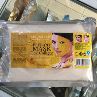 Bột đắp mặt collage 24k (mask dẻo collage 24k)