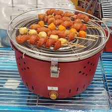 Bếp nướng than hoa BBQ Home BN-01 - Màu đỏ