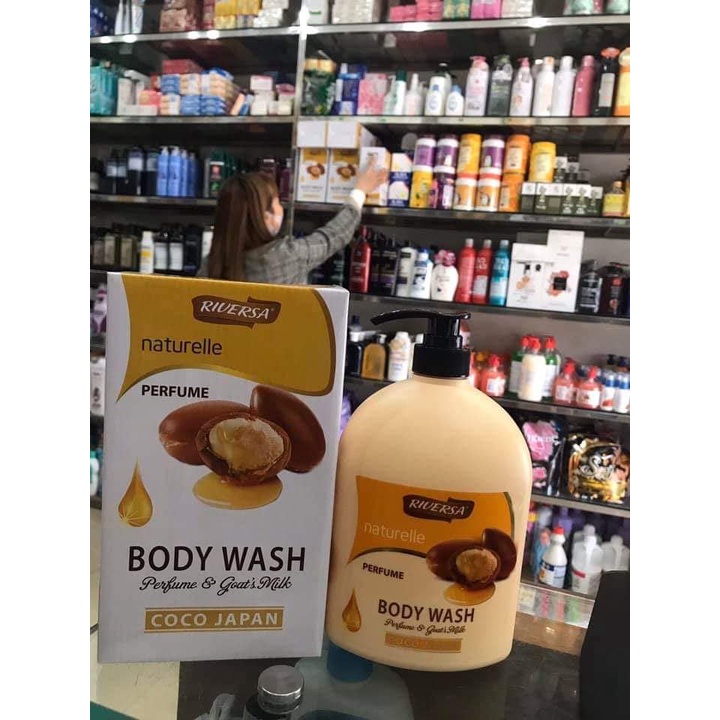 Sữa tắm Riversa Coco Japan 1.2L